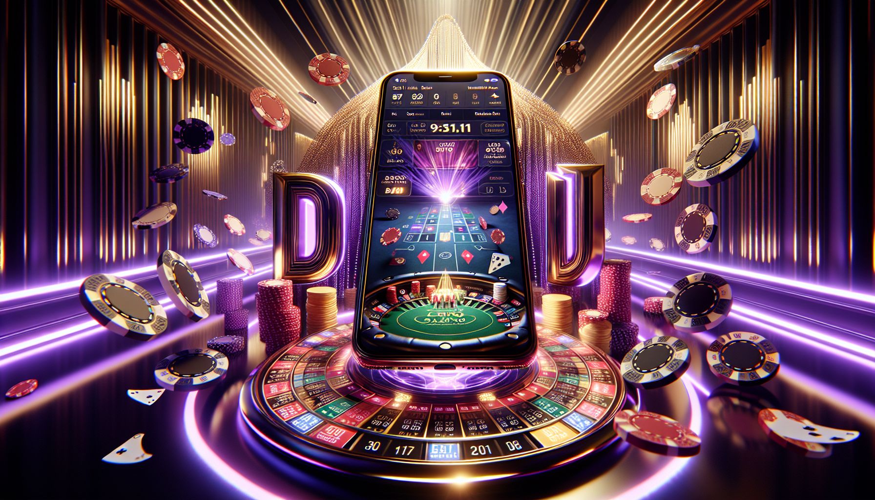 User in Bangladesh enjoying live casino action through the BDTJL mobile app